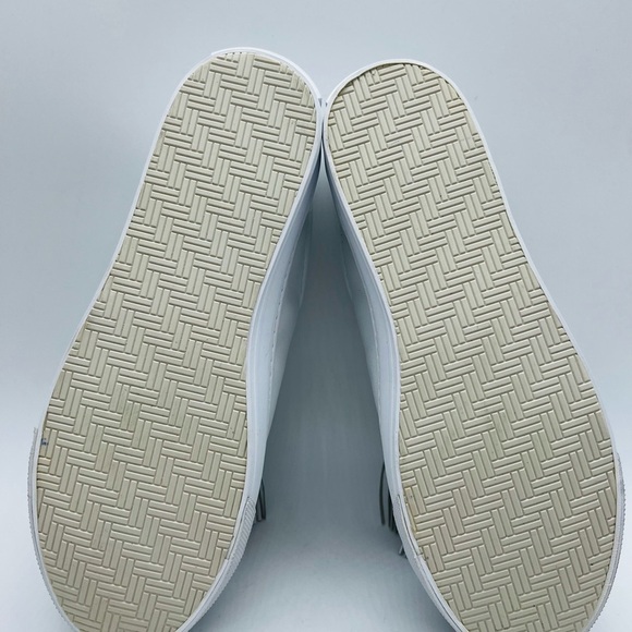 LOEFFLER RANDALL WOMEN’S WHITE LEATHER LACE UP SNEAKERS SIZE 7.5 NWOT - Picture 9 of 11